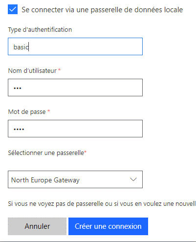 plateforme sharepoint selection passerelle donnees locales