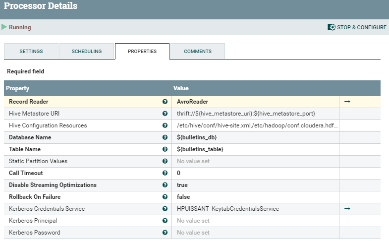 Monitoring Nifi PutHive3Streaming